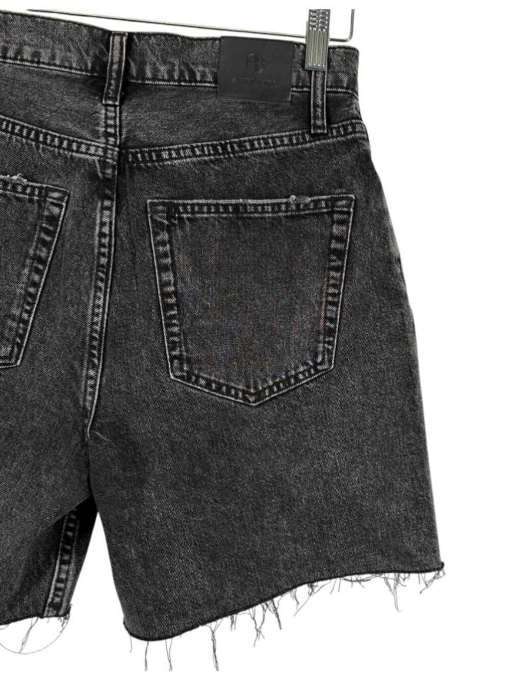 NEW Anine Bing Kat High Rise Jean Shorts Size 26 - Picture 8 of 12